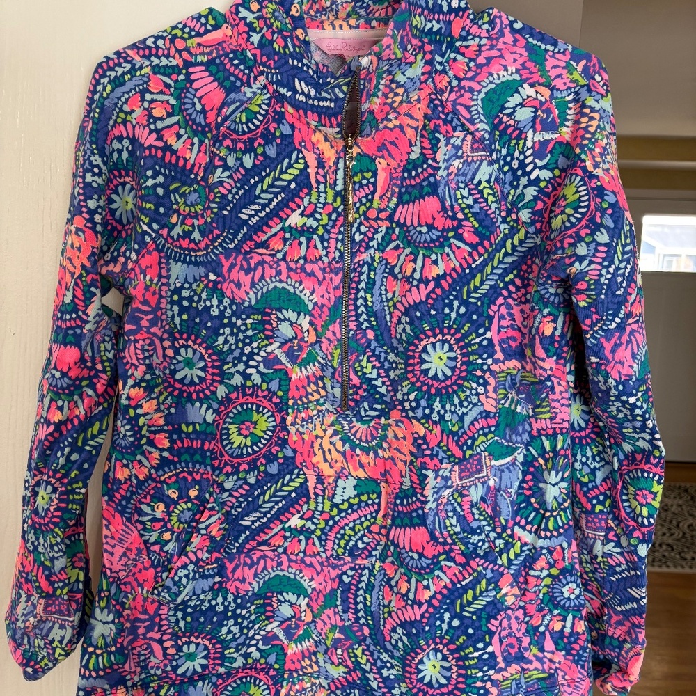 Lilly Pulitzer Quarter Zip Pullover